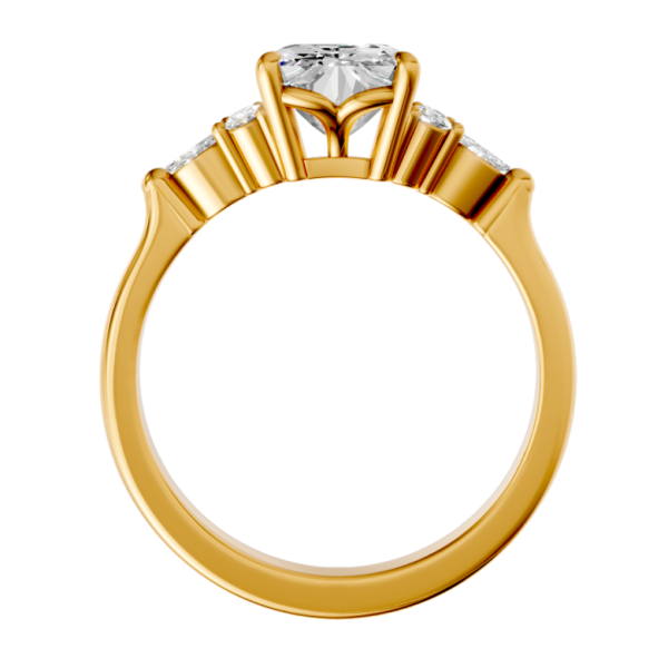 emerald-14k yellow gold|emerald-18k yellow gold
