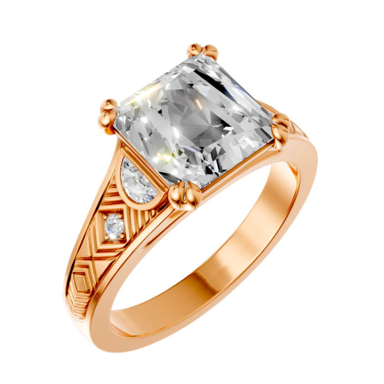 princess-14k rose gold|princess-18k rose gold