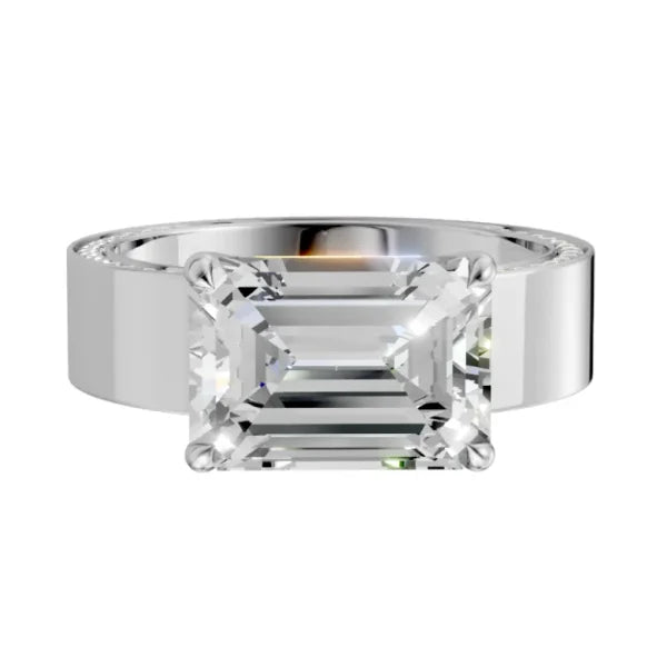 emerald-14k white gold|emerald-18k white gold| emerald-platinum