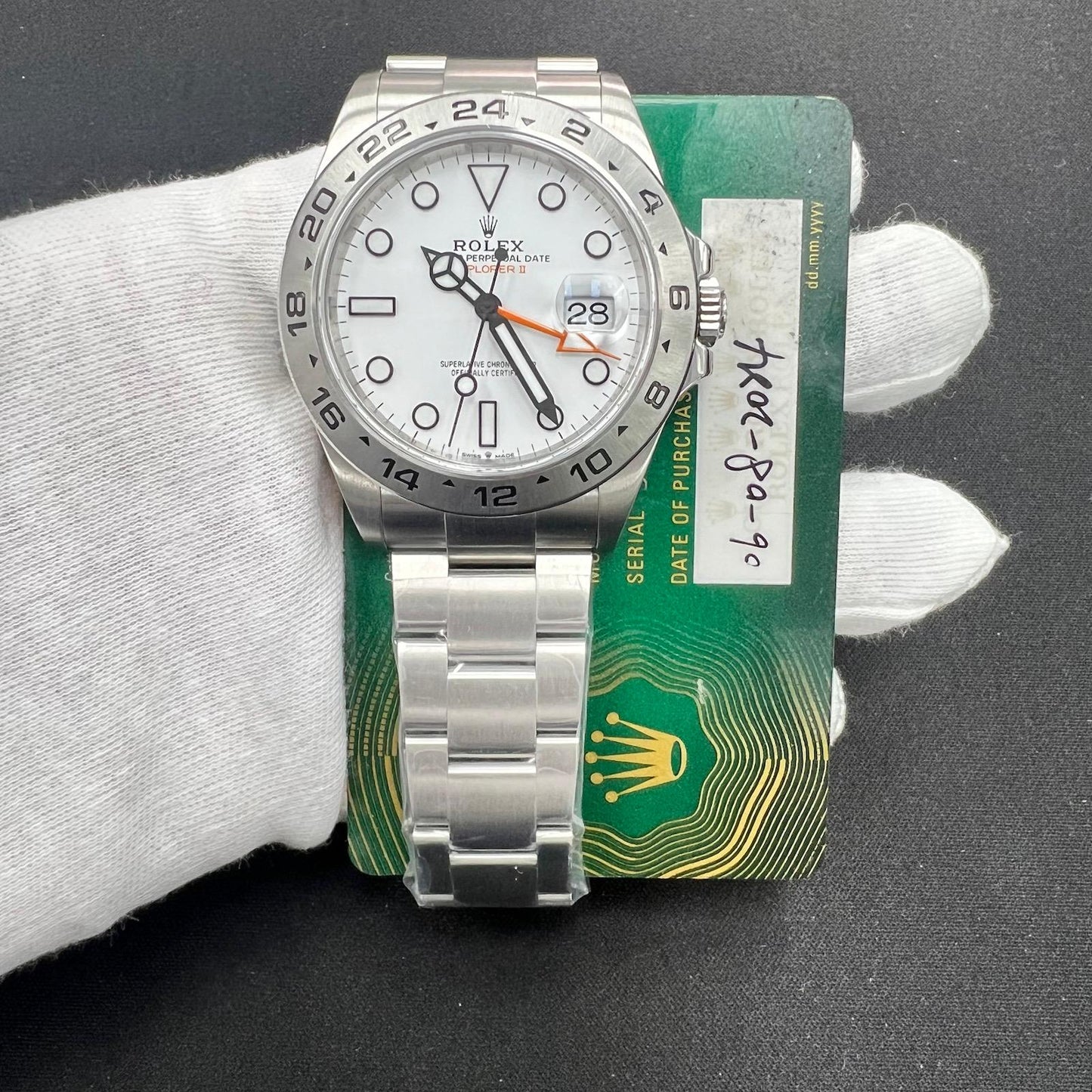 ROLEX EXPLORER II DATE T3053LW