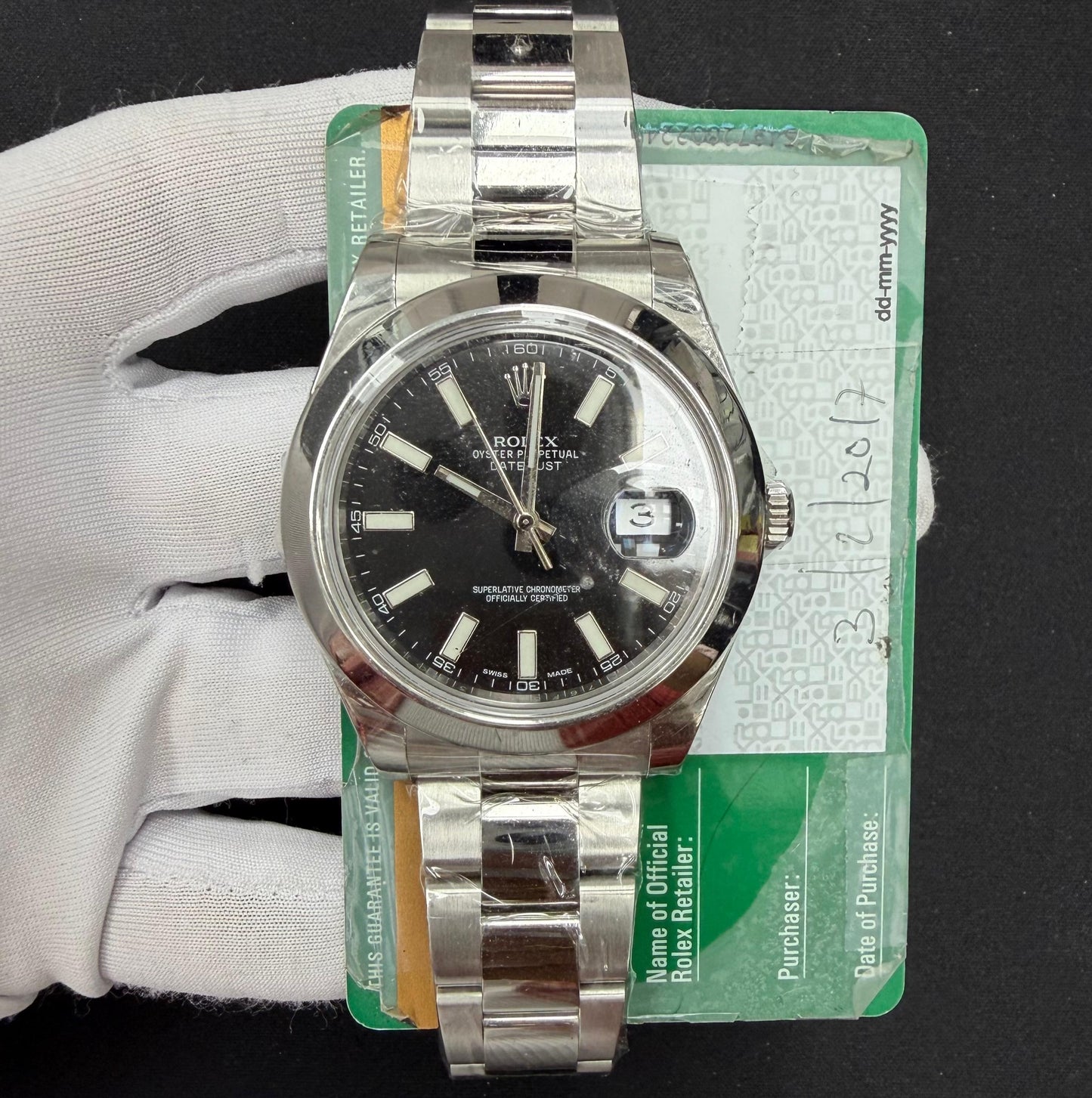 ROLEX DATEJUST 8118LW