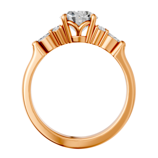 round-14k rose gold|round-18k rose gold