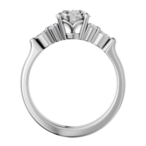 round-14k white gold|round-18k white gold| round-platinum