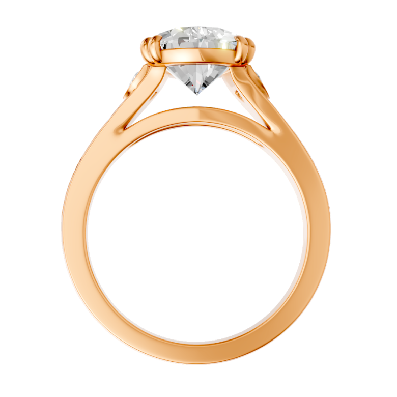 pear-14k rose gold|pear-18k rose gold