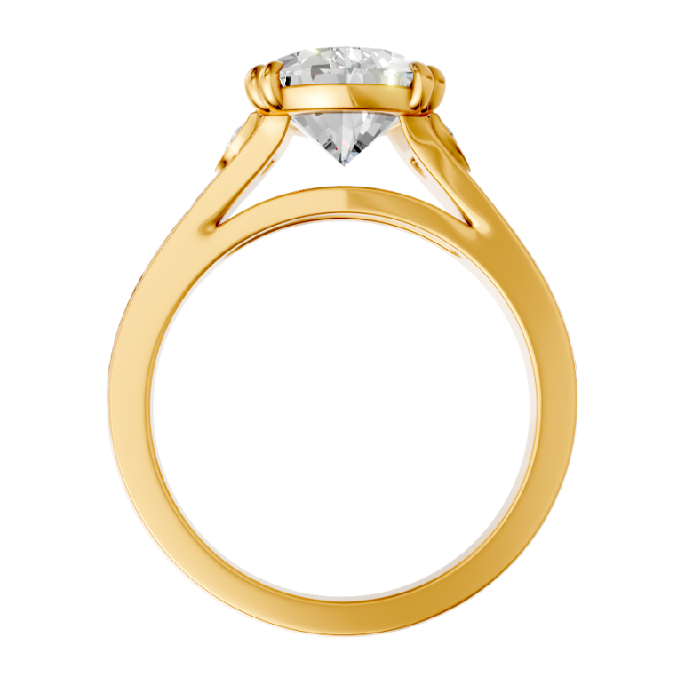 pear-14k yellow gold|pear-18k yellow gold
