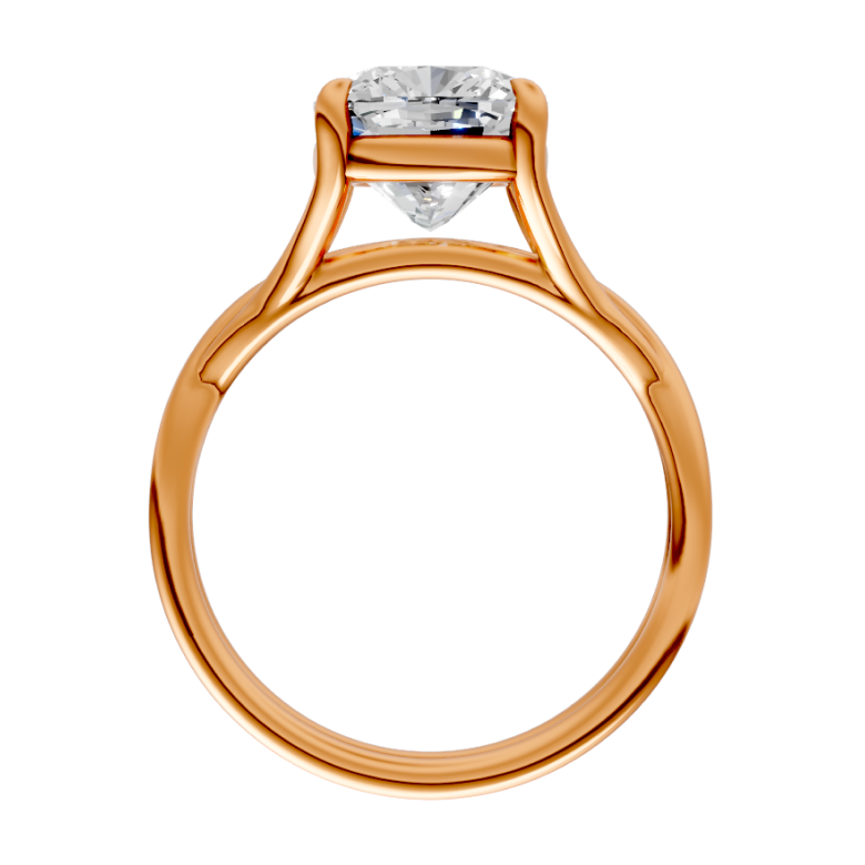 cushion-14k rose gold|cushion-18k rose gold