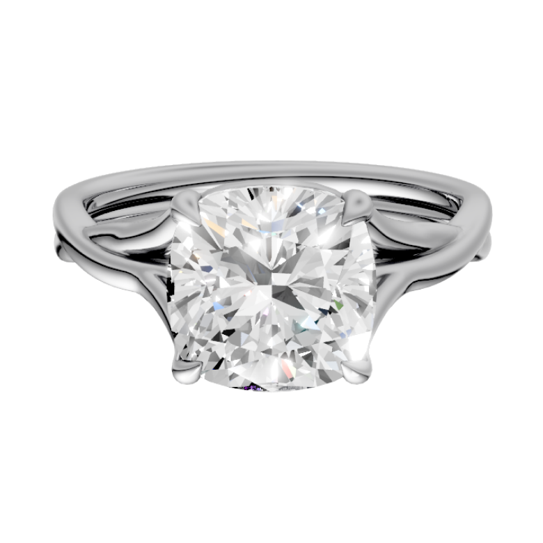 cushion-14k white gold|cushion-18k white gold| cushion-platinum