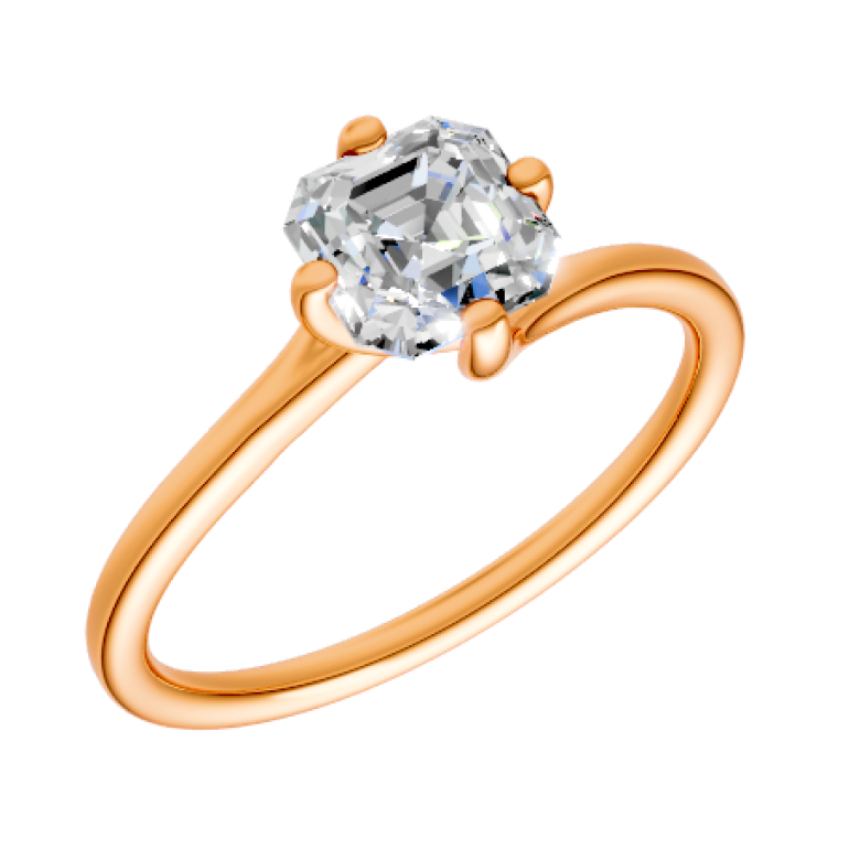 round-14k rose gold|round-18k rose gold