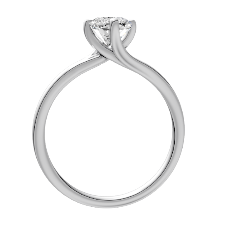 round-14k white gold|round-18k white gold| round-platinum