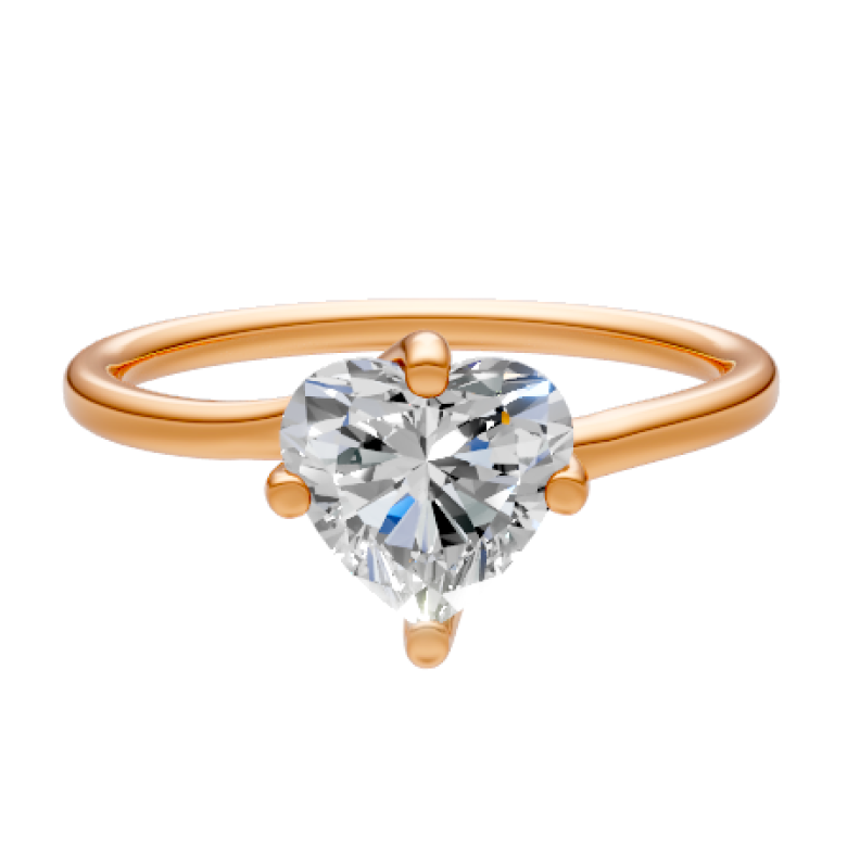 round-14k rose gold|round-18k rose gold