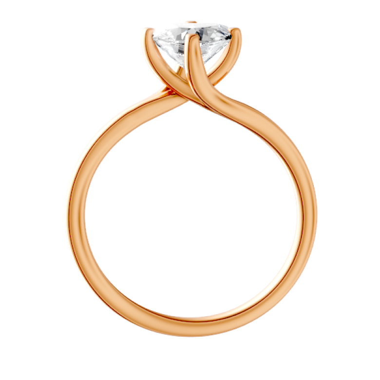 round-14k rose gold|round-18k rose gold