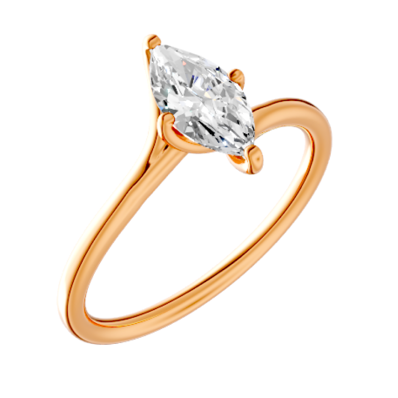 round-14k rose gold|round-18k rose gold