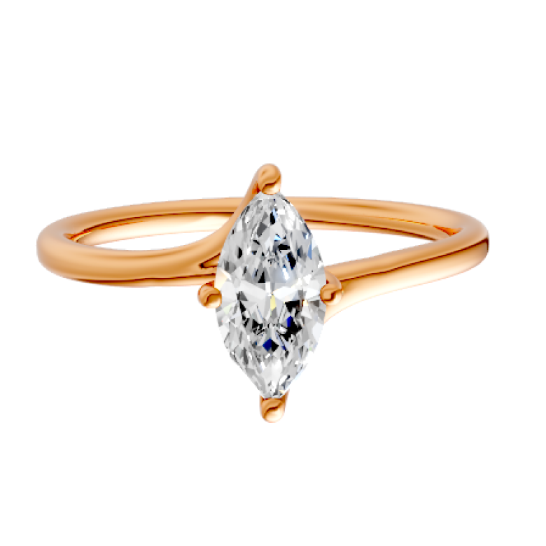 round-14k rose gold|round-18k rose gold