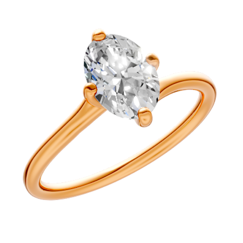 round-14k rose gold|round-18k rose gold
