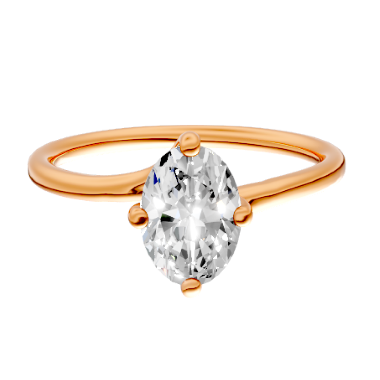 round-14k rose gold|round-18k rose gold