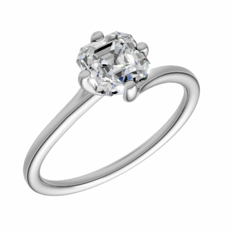 round-14k white gold|round-18k white gold| round-platinum