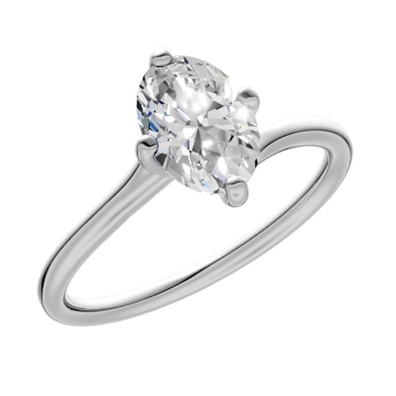 round-14k white gold|round-18k white gold| round-platinum