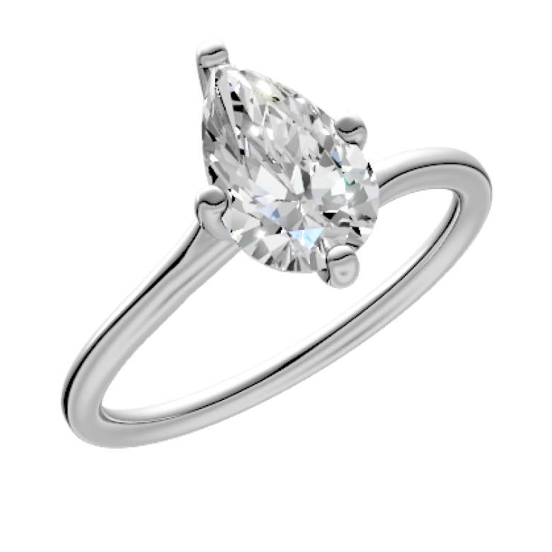 round-14k white gold|round-18k white gold| round-platinum