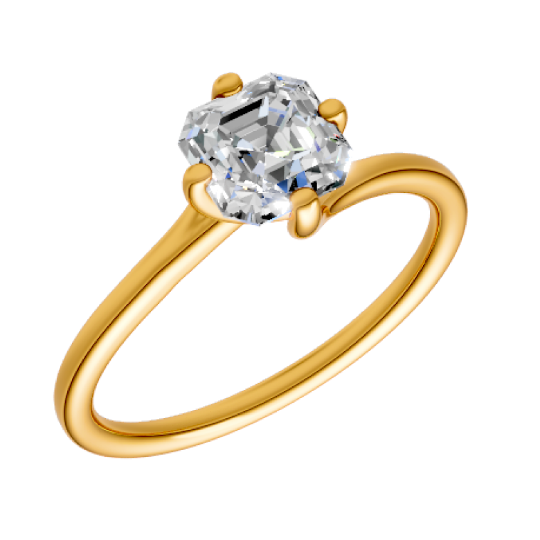 round-14k yellow gold|round-18k yellow gold