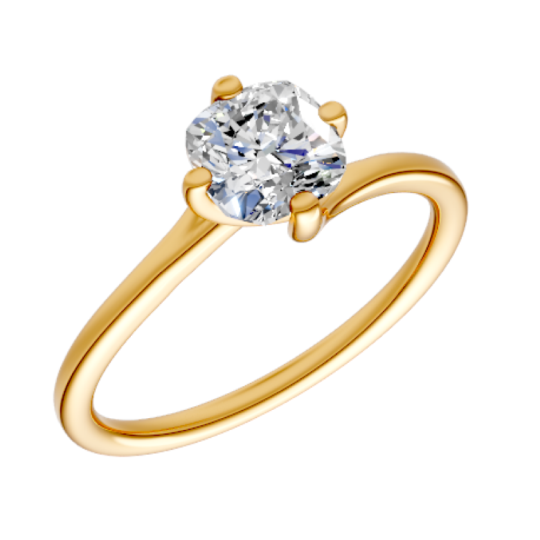 round-14k white gold|round-18k white gold| round-platinum