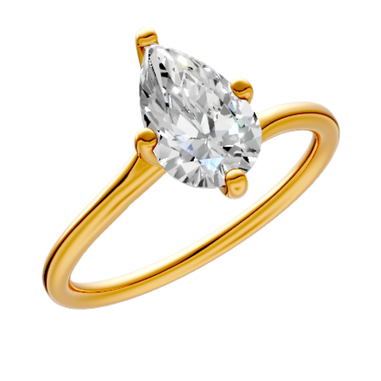 round-14k yellow gold|round-18k yellow gold
