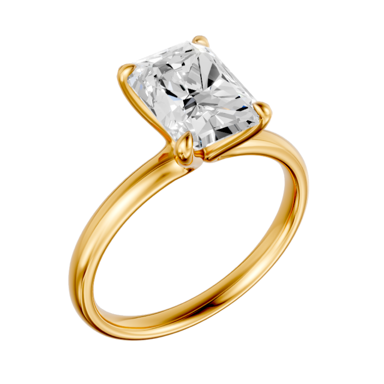 radiant-14k yellow gold|radiant-18k yellow gold