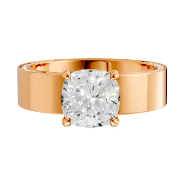 cushion-14k rose gold|cushion-18k rose gold