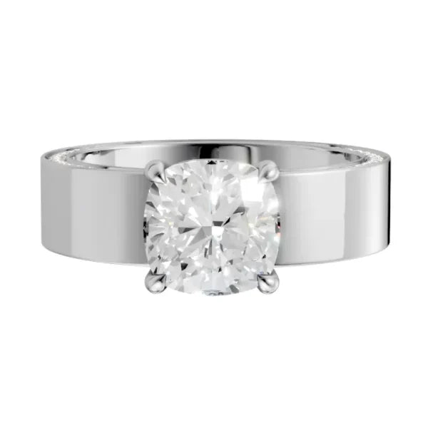 cushion-14k white gold|cushion-18k white gold| cushion-platinum