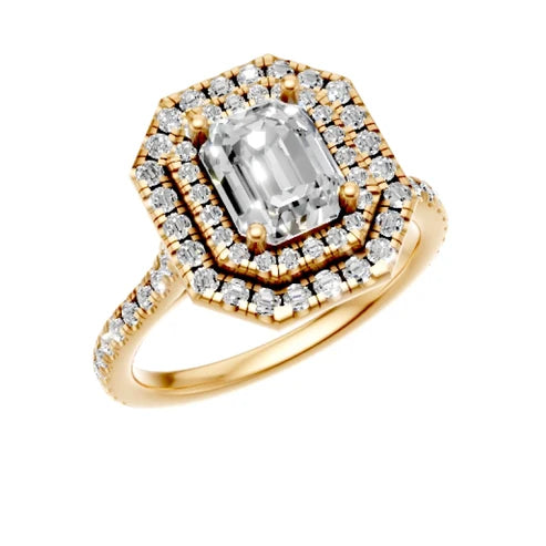round-14K Yellow Gold