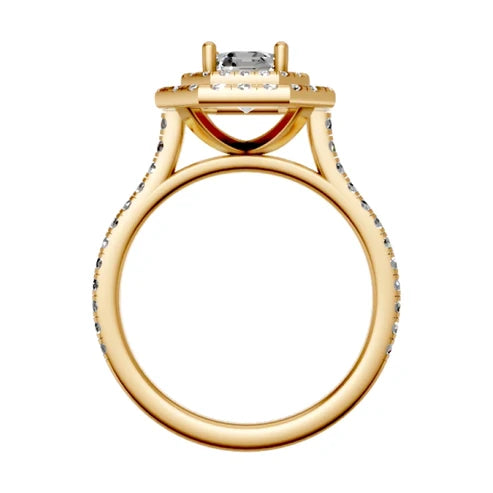 round-14K Yellow Gold