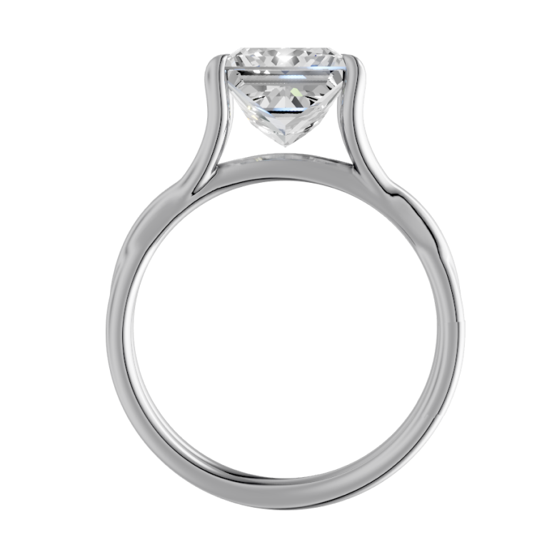 princess-14k white gold|princess-18k white gold| princess-platinum