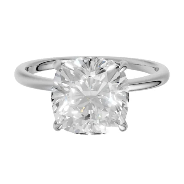 cushion-14k white gold|cushion-18k white gold| cushion-platinum