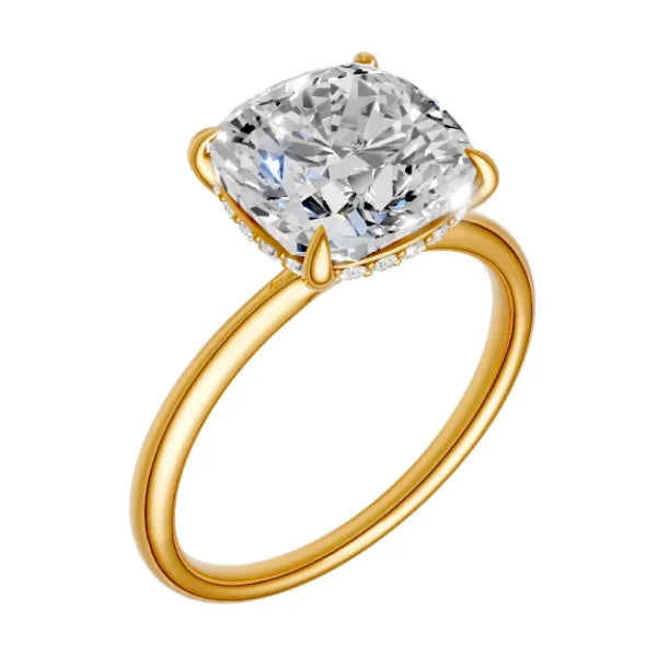 cushion-14k yellow gold|cushion-18k yellow gold