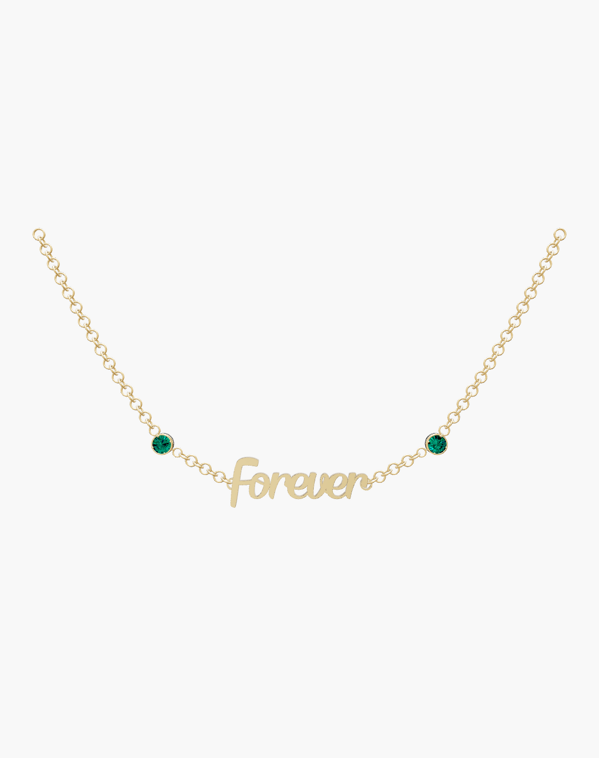 Clip - "Forever" - Yellow Gold