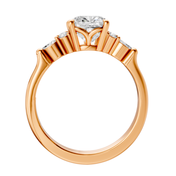 cushion-14k rose gold|cushion-18k rose gold