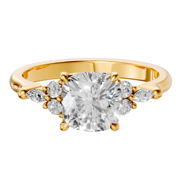 cushion-14k yellow gold|cushion-18k yellow gold
