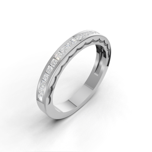 14k white gold|18k white gold|platinum