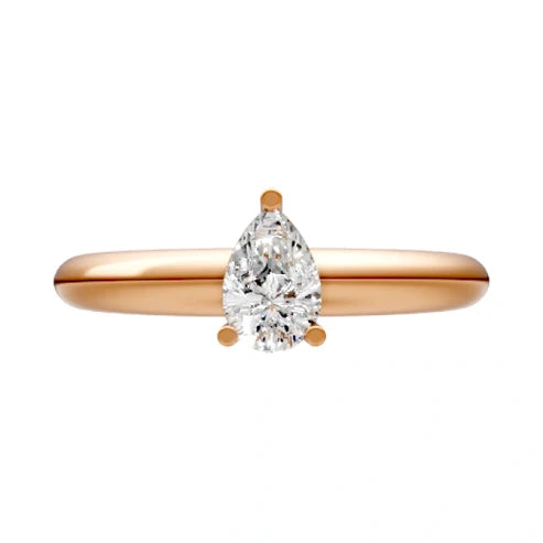 round-14K Rose Gold