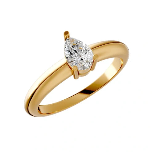 round-14K Yellow  Gold