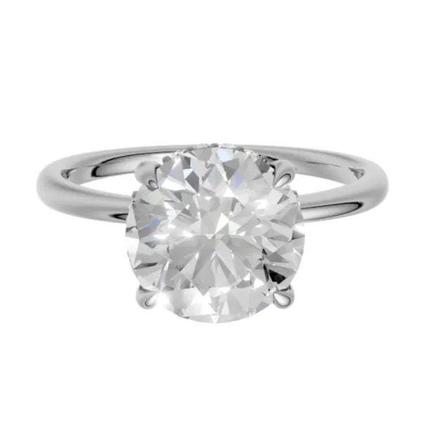 round-14k white gold|round-18k white gold| round-platinum