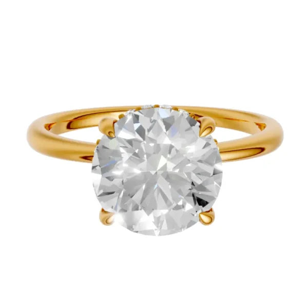 round-14k yellow gold|round-18k yellow gold