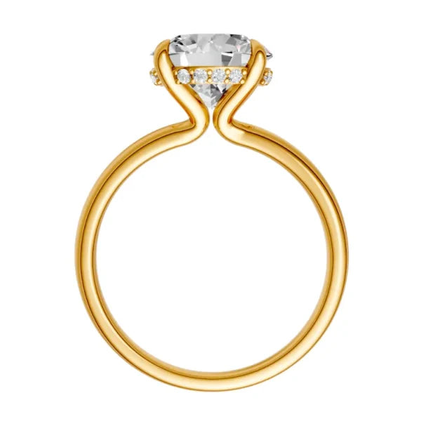 round-14k yellow gold|round-18k yellow gold