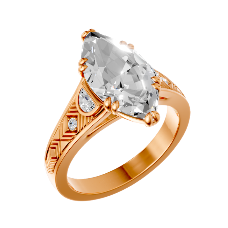 marquise-14k rose gold|marquise-18k rose gold