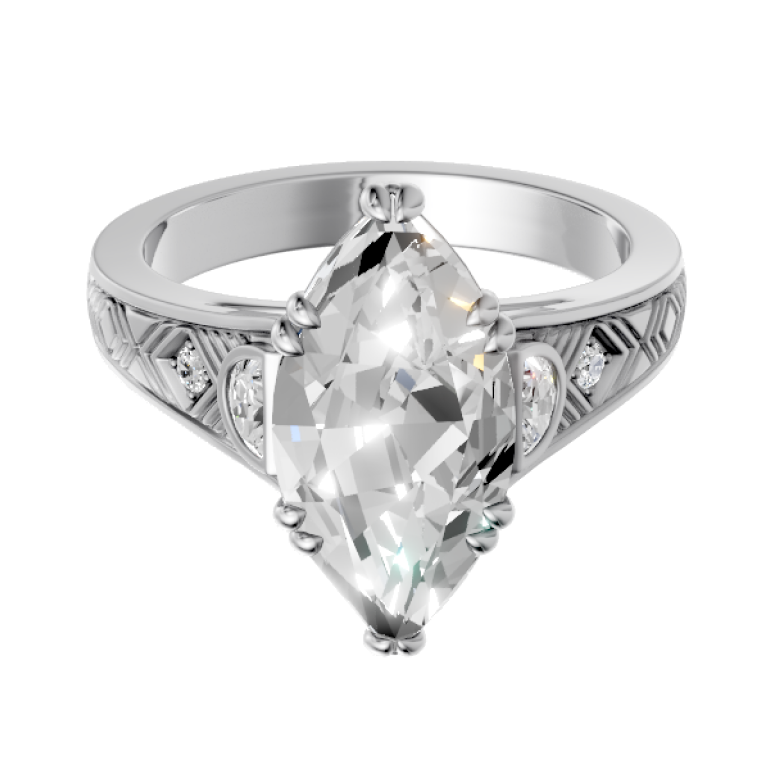 marquise-14k white gold|marquise-18k white gold| marquise-platinum