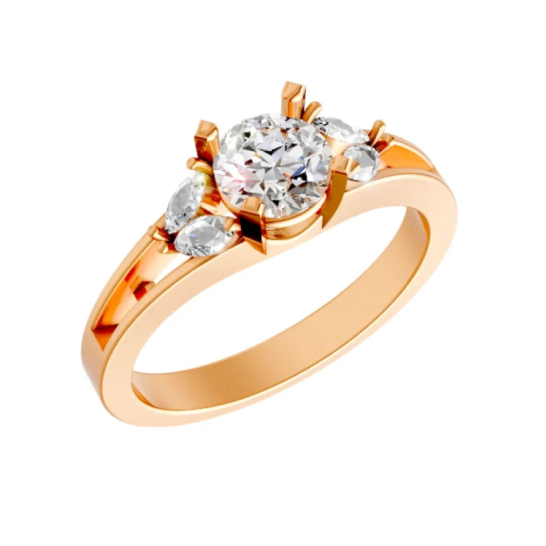 round-18k rose gold|rose gold|round-14k rose gold