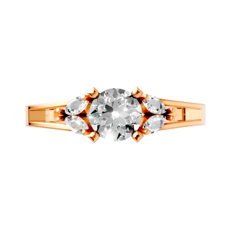 round-18k rose gold|rose gold|round-14k rose gold