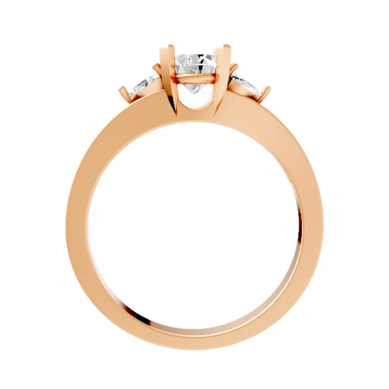 round-18k rose gold|rose gold|round-14k rose gold