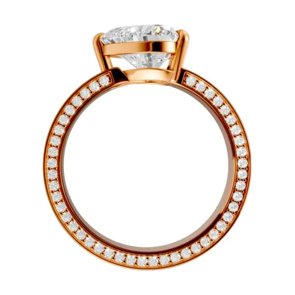 heart-14k rose gold|heart-18k rose gold