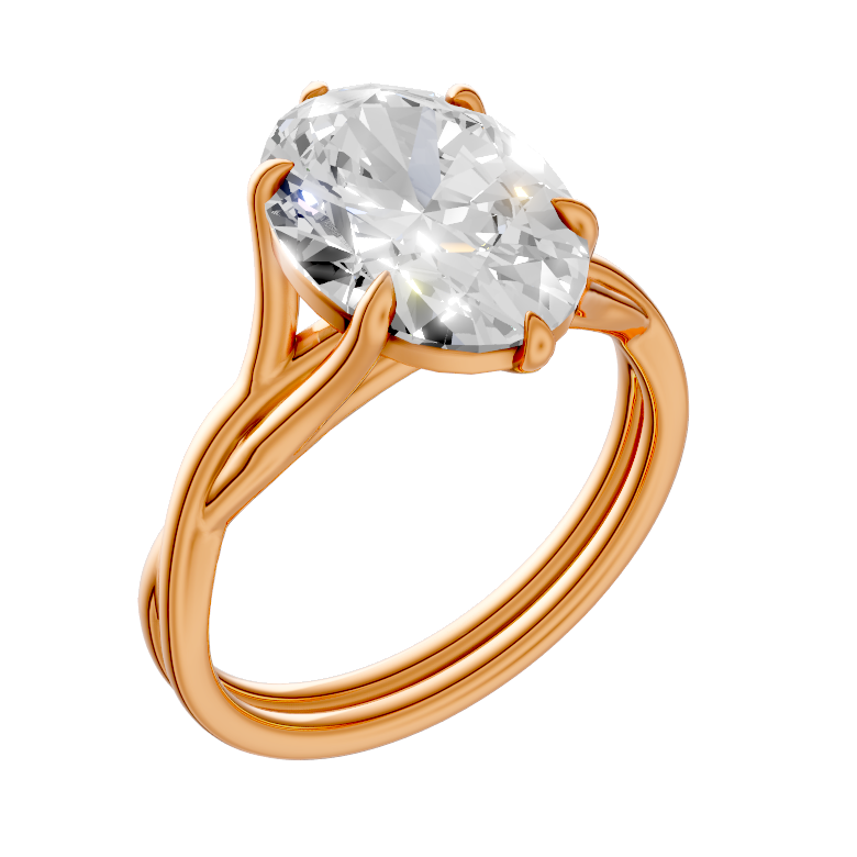 oval-14k rose gold|oval-18k rose gold