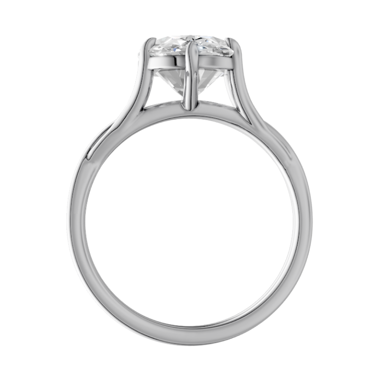 oval-14k white gold|oval-18k white gold| oval-platinum